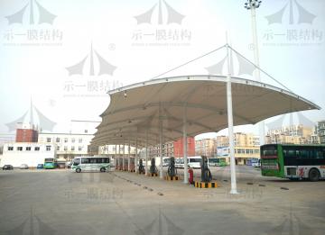 在颶風天膜結構車棚如何對抗？